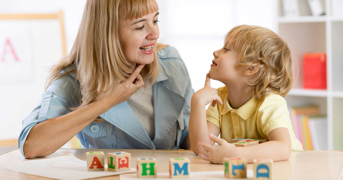 تقویت گفتار کودکان کرج